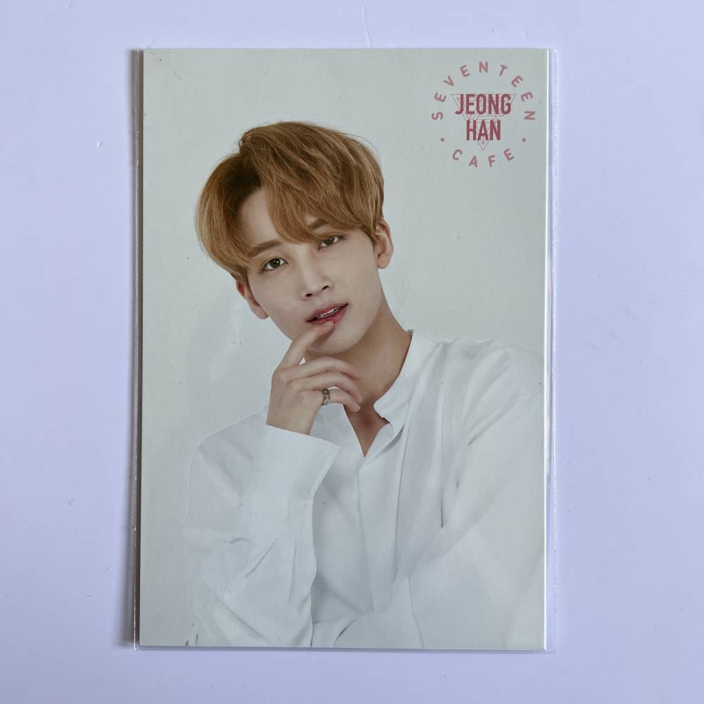 SEVENTEEN CAFE 2020 セブチ カフェ トレカ ジョンハン SEVENTEEN CAFE セブチカフェ ジョン ハン トレカ - メルカリ